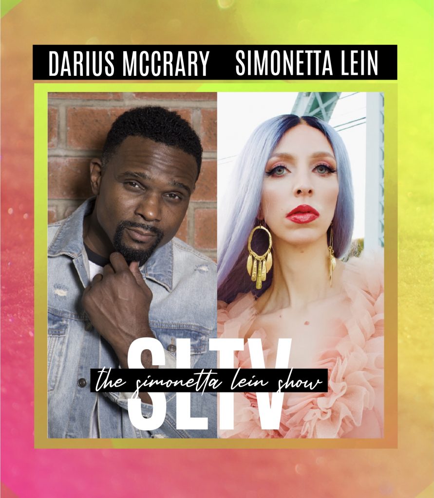 Darius McCrary Guests On The Simonetta Lein Show on SLTV