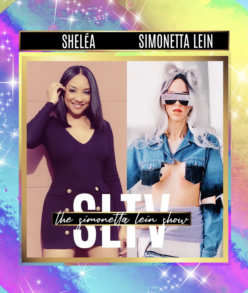 Singer/Songwriter/Actress/Producer Sheléa Guests On The Simonetta Lein Show On SLTV