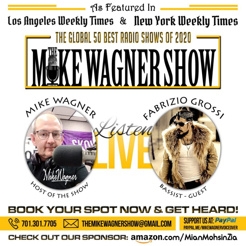 Fabrizio Grossi Guests On The Mike Wagner Show on iHeart Radio