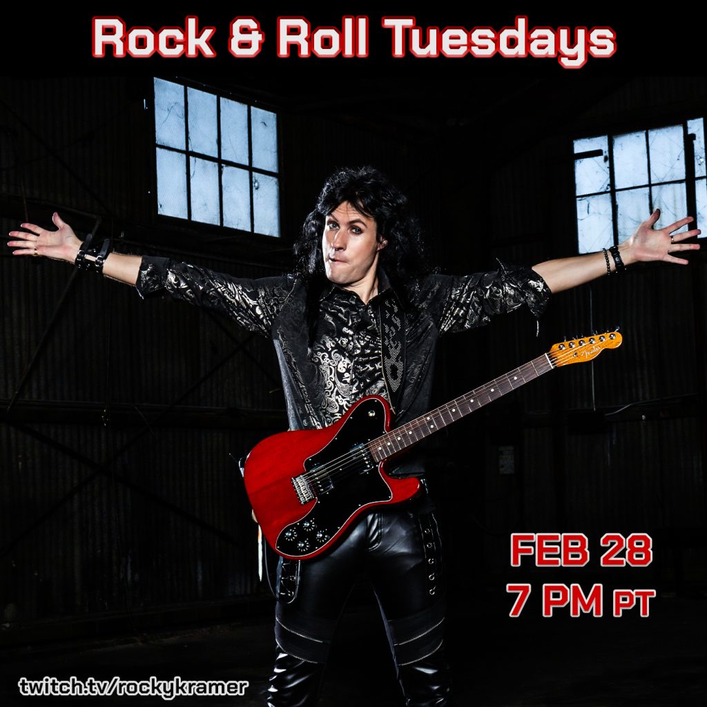 Rocky Kramer’s Rock & Roll Tuesdays Presents “Television” On February 21st, 2023, 7 PM PT on Twitch